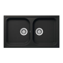 Chậu Rửa Đá Màu Đen Hafele HS19-GEN2R90 570.35.380