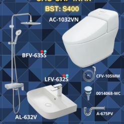 COMBO PHÒNG TẮM INAX S400