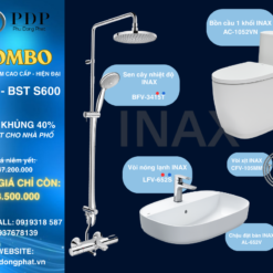 COMBO PHÒNG TẮM INAX S600