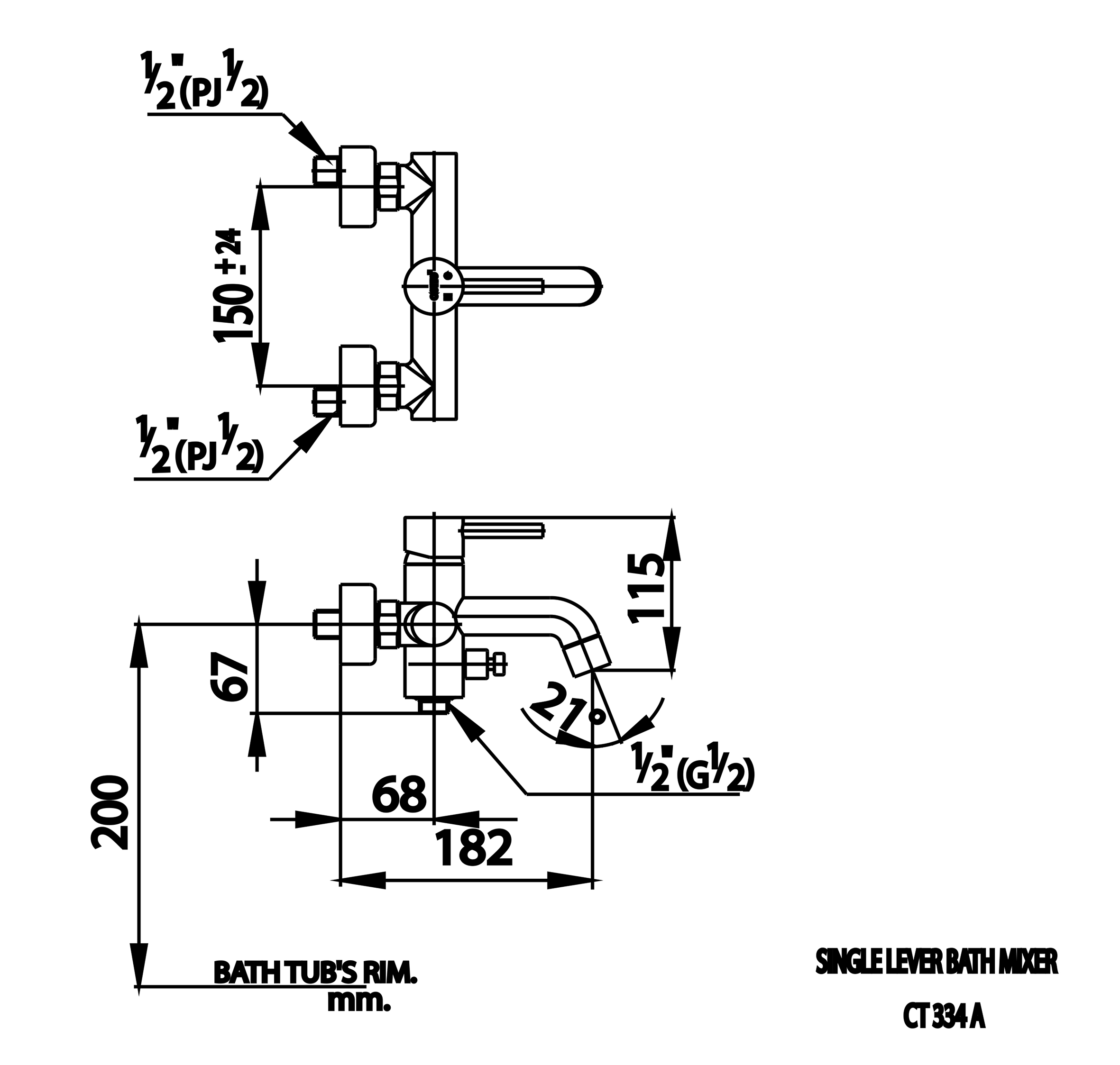 Thiết bị vệ sinh cao cấp chính hãng giá rẻ 2022 CỦ SEN NÓNG LẠNH COTTO CT334A - Ảnh 2