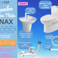 COMBO PHÒNG TẮM HOÀN THIỆN INAX