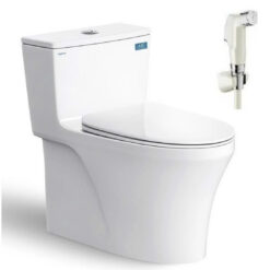 BỒN CẦU 1 KHỐI KÈM VÒI XỊT VIGLACERA HL2