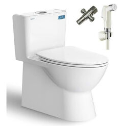 BỒN CẦU 1 KHỐI KÈM VÒI XỊT VIGLACERA V808