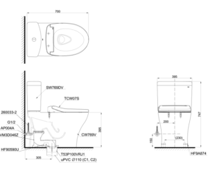 Thiết bị vệ sinh cao cấp chính hãng giá rẻ 2022 Thiết bị vệ sinh cao cấp