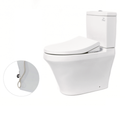 Bồn Cầu ToTo 2 Khối Nắp Rửa Cơ CS948DE4