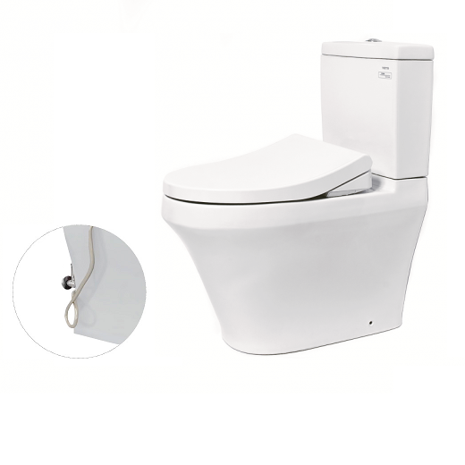 Thiết bị vệ sinh cao cấp chính hãng giá rẻ 2022 Bồn Cầu ToTo 2 Khối Nắp Rửa Cơ CS948DE4