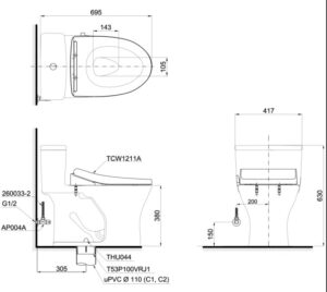 Thiết bị vệ sinh cao cấp