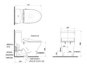 Thiết bị vệ sinh cao cấp chính hãng giá rẻ 2022 Thiết bị vệ sinh cao cấp