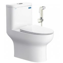 BỒN CẦU 1 KHỐI KÈM VÒI XỊT VIGLACERA V64