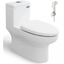 BỒN CẦU 1 KHỐI KÈM VÒI XỊT VIGLACERA V809