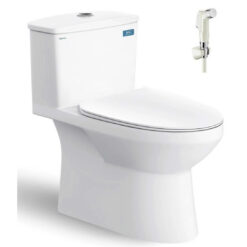 BỒN CẦU 1 KHỐI KÈM VÒI XỊT VIGLACERA V811