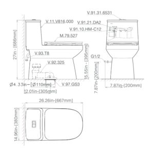 Thiết bị vệ sinh cao cấp chính hãng giá rẻ 2022 Thiết bị vệ sinh cao cấp