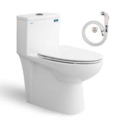 BỒN CẦU 1 KHỐI KÈM VÒI XỊT VIGLACERA V819