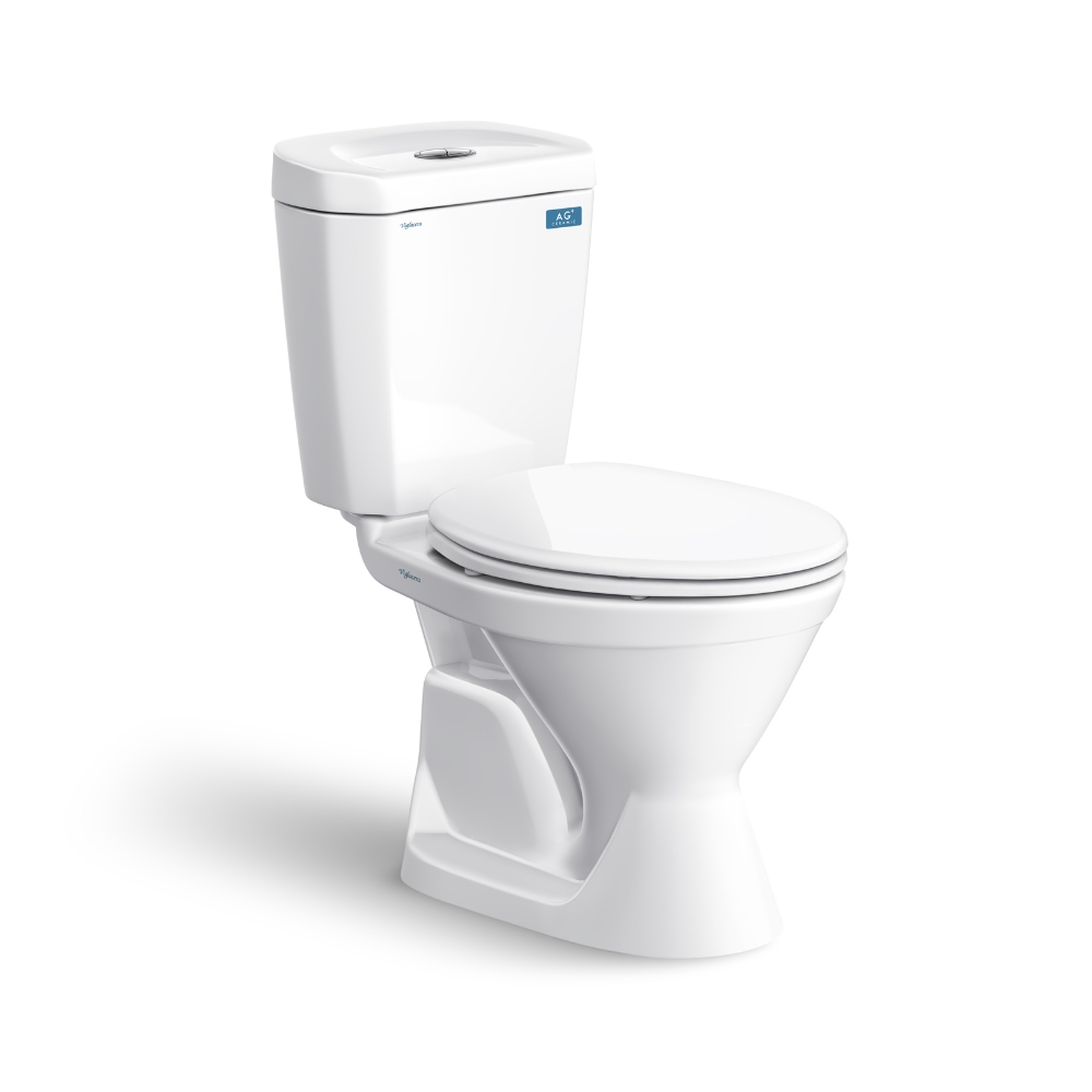 Thiết bị vệ sinh cao cấp chính hãng giá rẻ 2022 BỒN CẦU 2 KHỐI VIGLACERA VI66 (NẮP ÊM)