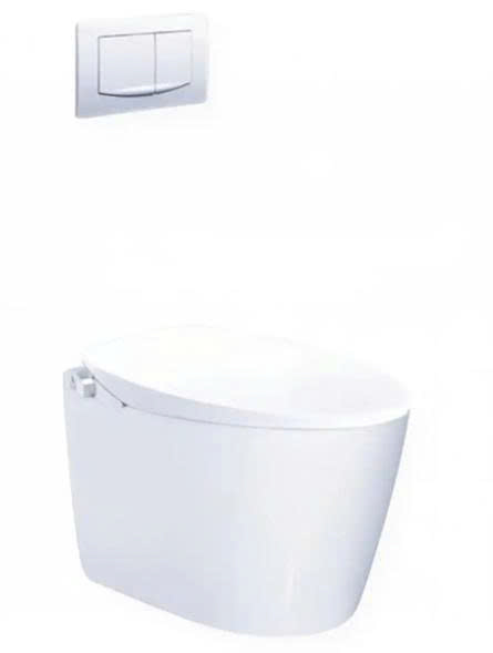 Thiết bị vệ sinh cao cấp chính hãng giá rẻ 2022 BỒN CẦU TREO TƯỜNG NẮP RỬA ĐIỆN TỬ CAESAR CPT1505/TAF060