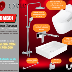 COMBO PHÒNG TẮM AMERICAN STANDARD - TIỆN NGHI - HIỆN ĐẠI