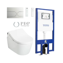 Bồn Cầu Treo Tường TOTO CW542HME5UNW1/TCF794CZ/WH172AT/MB175M#SS