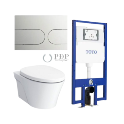 Bồn Cầu Treo Tường TOTO CW822RA/TC385VS/WH172A/MB175M#SS