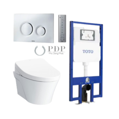 Bồn Cầu Treo Tường TOTO CW822RA/TCF4911Z/WH172A/MB174P#SS