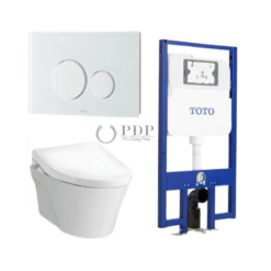 Bồn Cầu Nắp Rửa Cơ Treo Tường TOTO CW822RA#W/TCW1211A#NW1/WH172A/MB176G#WH