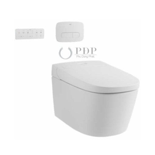 Thiết bị vệ sinh cao cấp chính hãng giá rẻ 2022 BỒN CẦU THÔNG MINH TREO TƯỜNG INAX AC-821VN (NEW 2026) SARAS AUTO OPEN
