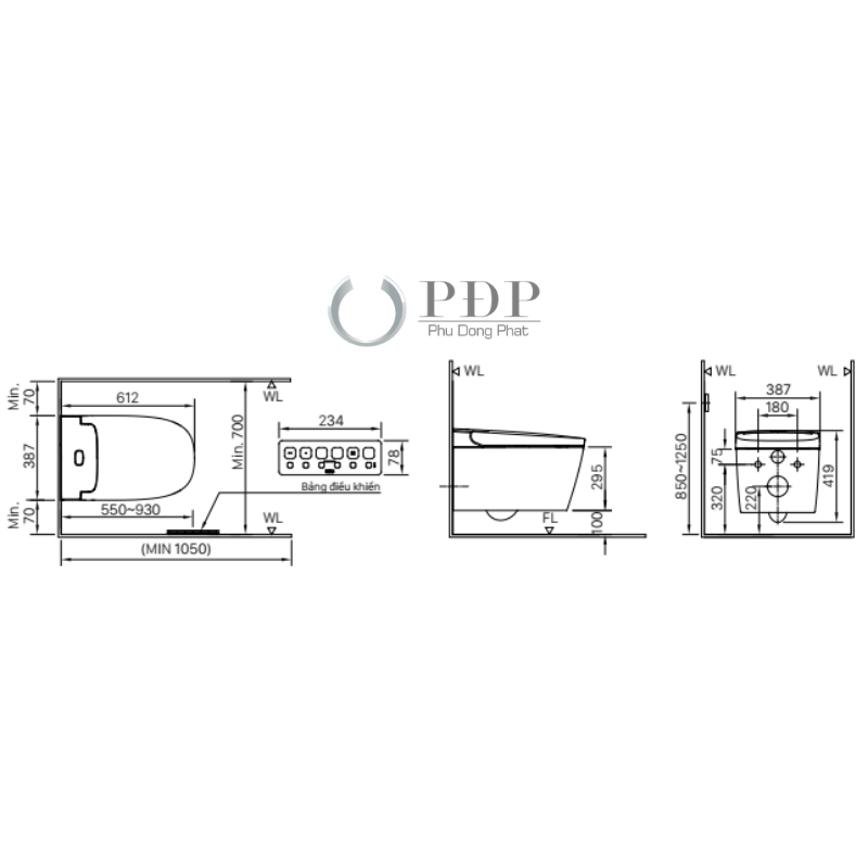 Thiết bị vệ sinh cao cấp chính hãng giá rẻ 2022 Thiết bị vệ sinh cao cấp