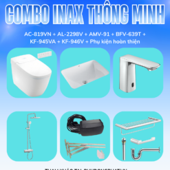 COMBO PHÒNG TẮM INAX - THÔNG MINH