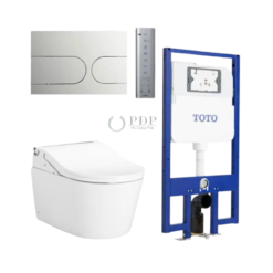 Bồn Cầu Treo Tường TOTO CW542HME5UNW1/TCF801CZ/WH172AT/MB175M#SS