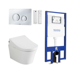 Bồn Cầu Treo Tường TOTO CW553/TCF34320GAA/WH172A/MB174P#SS