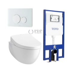 Bồn Cầu Treo Tường TOTO CW822REA TCF23460AAA WH172AT TCA465 MB175M#SS