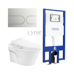 Bồn Cầu Treo Tường TOTO CW822REA TCF23460AAA WH172AT TCA465 MB175M#SS