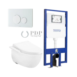 Bồn Cầu Treo Tường TOTO CW812RA/TCF23410AAA/WH172A/MB176G#WH