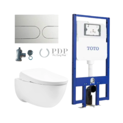 Bồn Cầu Treo Tường TOTO CW812REA/TCF47360GAA/WH172AT/TCA465/MB175M#SS