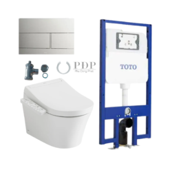 Bồn Cầu Treo Tường TOTO CW553C/TCF33370GAA/WH172AT/TCA465/MB171M#SS