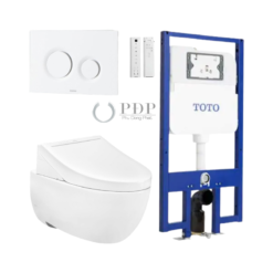 Bồn Cầu Treo Tường TOTO CW812RA/TCF24410AAA/WH172A/MB174P#WH