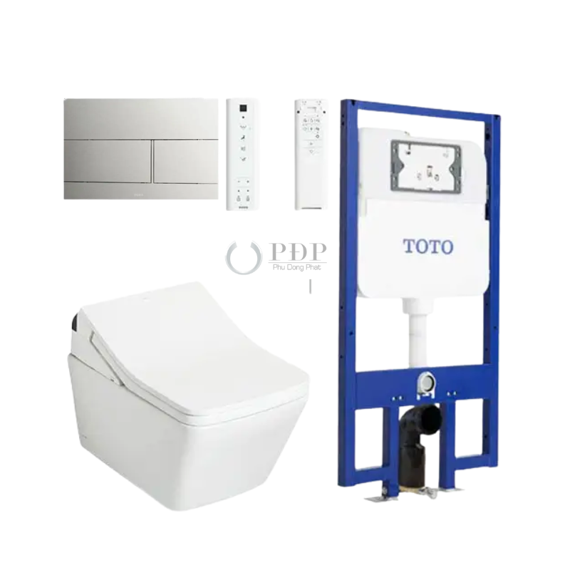 Thiết bị vệ sinh cao cấp chính hãng giá rẻ 2022 Bồn Cầu Treo Tường TOTO CW522EA/TCF796CZ/WH172AT/MB171M#SS