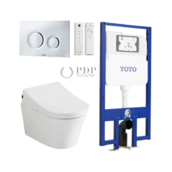 Bồn Cầu Treo Tường TOTO CW553/TCF34320GAA/WH172A/MB174P#SS