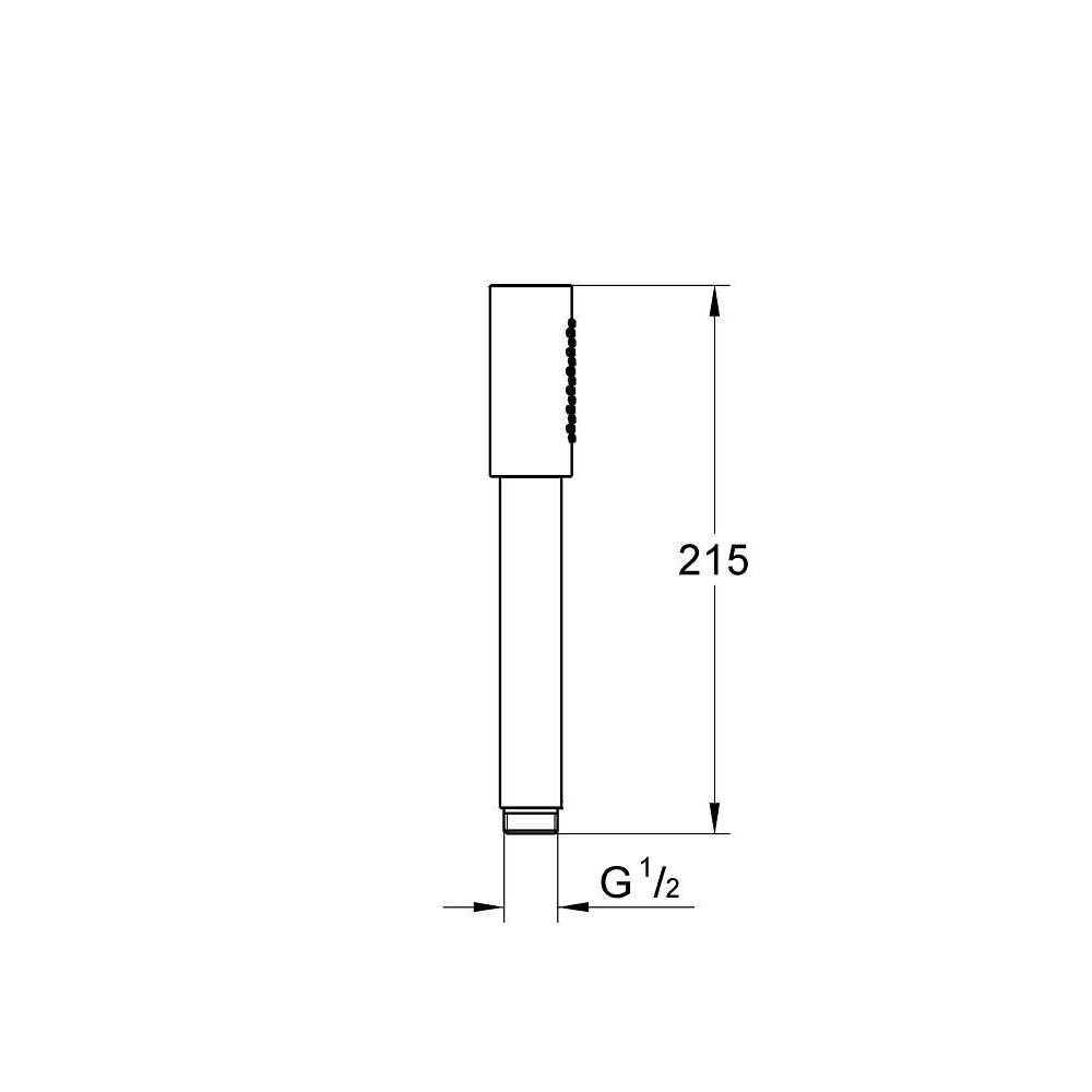 Thiết bị vệ sinh cao cấp chính hãng giá rẻ 2022 Tay Sen Sena Grohe 26465000 - Ảnh 2
