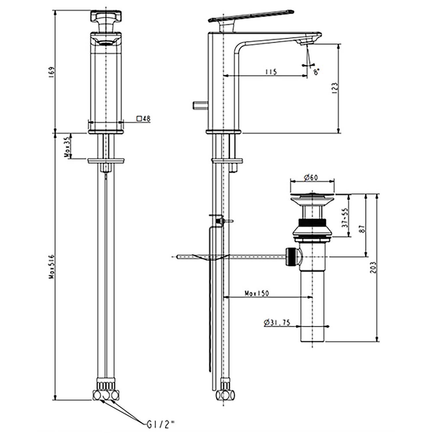 Vòi lavabo American Standard WF-2414
