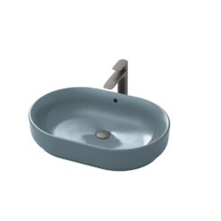 Chậu Rửa Mặt Đặt Bàn TOTO LW896JW/F#ASB Xanh Tro
