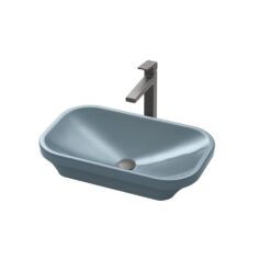 Chậu Rửa Mặt Đặt Bàn TOTO LW630JDW/F#ASB Xanh Tro