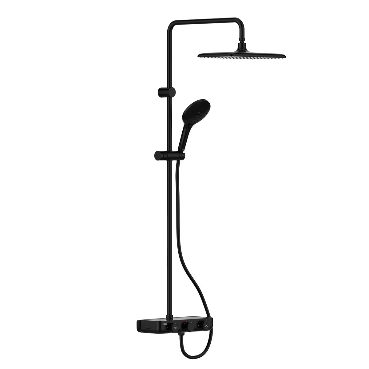 Thiết bị vệ sinh cao cấp chính hãng giá rẻ 2022 Bộ Sen Cây Ổn Nhiệt American Standard WF-4955MB (Màu Đen)