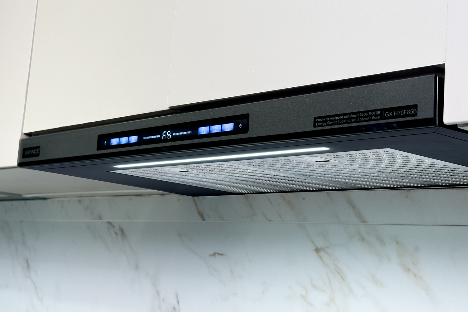 Thiết bị vệ sinh cao cấp chính hãng giá rẻ 2022 MÁY HÚT MÙI GRANDX GX H80F85B - Ảnh 4