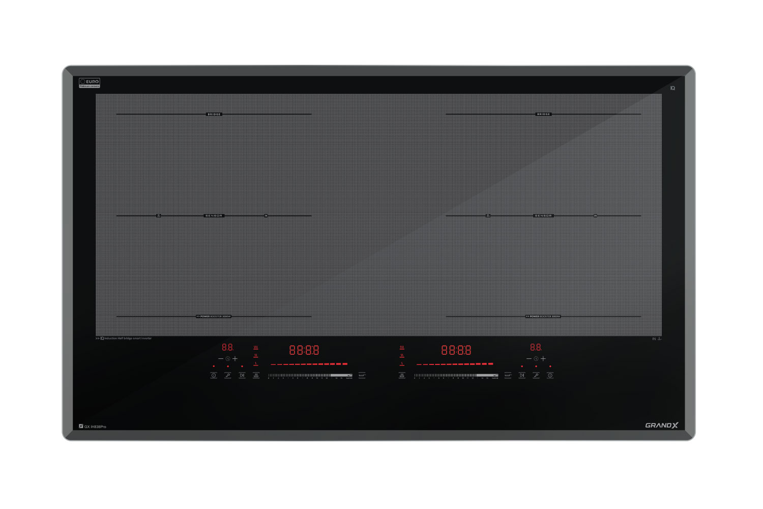 Thiết bị vệ sinh cao cấp chính hãng giá rẻ 2022 BẾP TỪ 2 VÙNG NẤU GRAND X GX IH838PRO