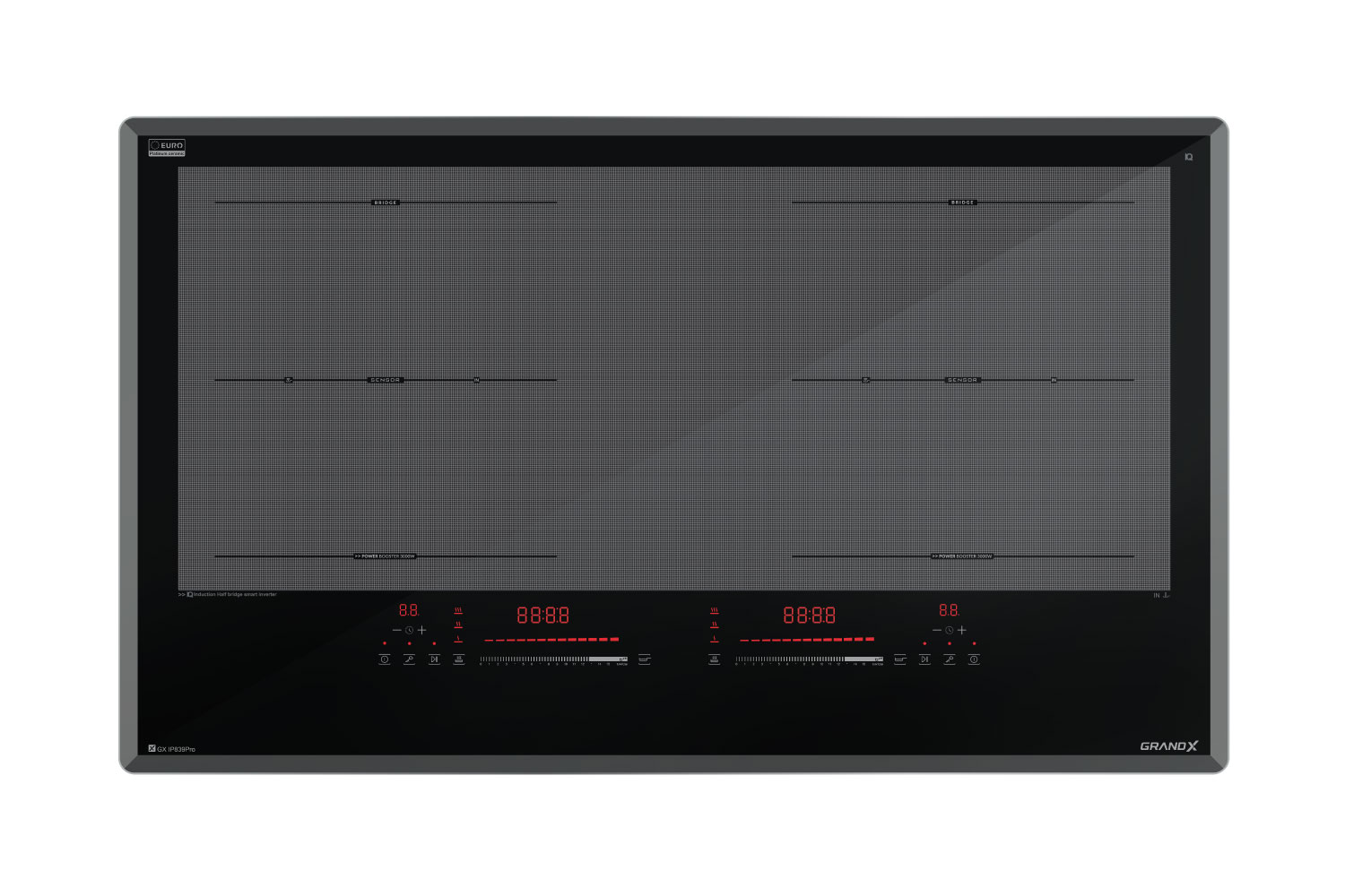 Thiết bị vệ sinh cao cấp chính hãng giá rẻ 2022 BẾP TỪ 2 VÙNG NẤU GRAND X GX IP839 PRO