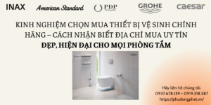 Thiết bị vệ sinh cao cấp
