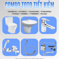COMBO PHÒNG TẮM TOTO TIẾT KIỆM