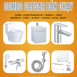 COMBO PHÒNG TẮM CAESAR BÁN CHẠY
