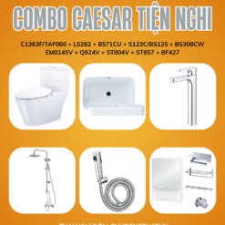 COMBO PHÒNG TẮM CAESAR TIỆN NGHI